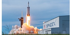 SpaceX heeft in 2024 128 raketten gelanceerd, 123 Falcon 9's, twee Falcon Heavy's en drie Starships