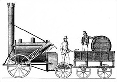 Stoomlocomotief - Raket, van Robert Stephenson